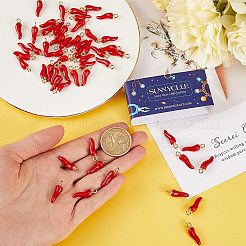 100 шт. Подвески из сплава с эмалью&nbsp;ENAM-SC0004-88