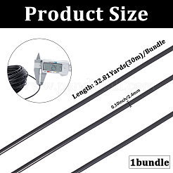 Пластиковый шнур с имитацией трости длиной 30 м.&nbsp;OCOR-GF0005-39D