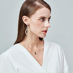 4 шт. 4 стиля ковбойская шляпа и туфли сплав эмалированные подвески ожерелья комплект для женщин&nbsp;NJEW-FI0001-10