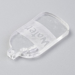 Прозрачные акриловые подвески&nbsp;TACR-O003-02