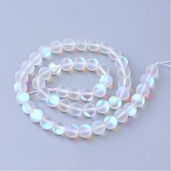 Синтетические лунные камни&nbsp;G-R375-10mm-A13