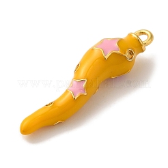 Подвески из латуни с эмалью в стойку&nbsp;KK-A229-29G-03