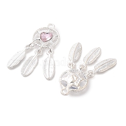 Подвески из сплава со стразами&nbsp;PALLOY-F311-19S