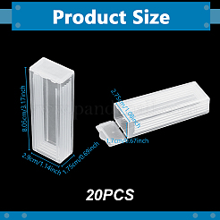 Пластиковые банки для окрашивания предметных стекол&nbsp;CON-WH0089-162