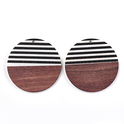 Подвески из смолы и дерева&nbsp;X-RESI-T023-24A