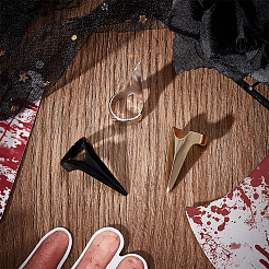 15 шт. 3 цвета железные кольца-когти на кончиках ногтей&nbsp;MRMJ-NB0001-24