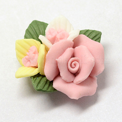 Фарфора ручной работы кабошонов PORC-S1003-04A