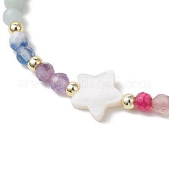 Регулируемые плетеные браслеты из нейлоновой нити для женщин&nbsp;BJEW-JB11660-02