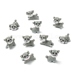 20 шт. 4 стиля мини-украшения для собак из смолы&nbsp;RESI-CJ0004-85