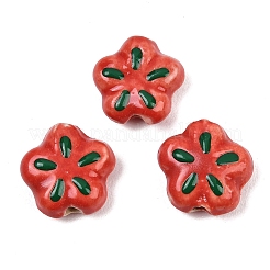 Фарфоровые эмалевые бусины ручной работы&nbsp;PORC-G016-07N