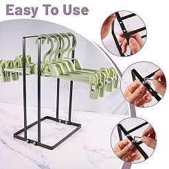 3шт железная вешалка для одежды стеллаж для хранения&nbsp;AJEW-WH0596-219A