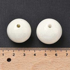 Ручной себе старину остеклением шарики фарфора&nbsp;X-PORC-R408-25mm-12