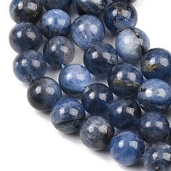 Натуральные нити из кианита / цианита / дистенового бисера&nbsp;G-G272-A01-8mm