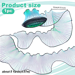 Отделка кружевом из полиэстера длиной 5 ярд&nbsp;OCOR-OC0001-82