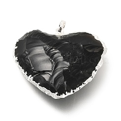 Природные подвески обсидиана&nbsp;G-P487-04P