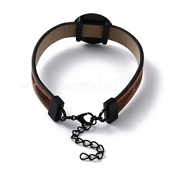 Браслет из сплава с плоскими круглыми звеньями&nbsp;FIND-M009-01EB