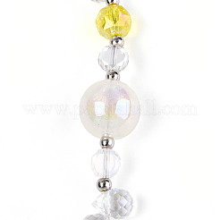 Стеклянные и акриловые и ccb бусины нити&nbsp;MAK-T011-05F