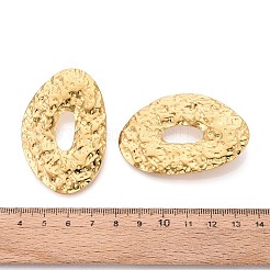 Большие подвески из текстурированной нержавеющей стали 304&nbsp;STAS-T068-93G