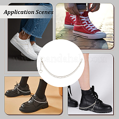 6 шт. витые латунные цепи для панциря&nbsp;HJEW-GO00222