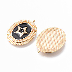 Латунь эмаль подвески&nbsp;KK-N232-196-NF