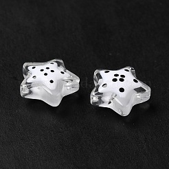 Прозрачные стеклянные бусины&nbsp;LAMP-M011-05C