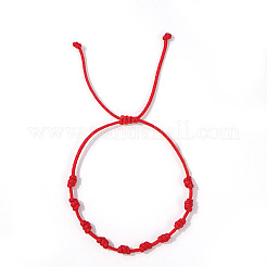 Регулируемые браслеты из полиэстерового плетеного шнура с узлами&nbsp;DX7383