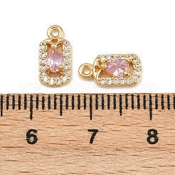 Латунные микро проложить кубического циркония подвески&nbsp;KK-K407-33G-07