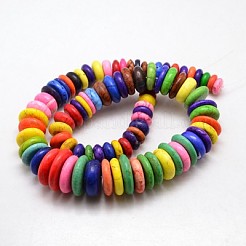 Бусины из натурального магнезита TURQ-L009-01