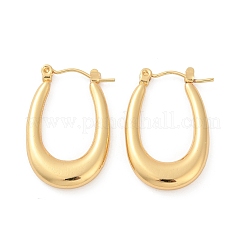 Серьги-кольца из нержавеющей стали 304 со стразами для женщин&nbsp;EJEW-U046-08B-G