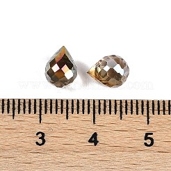 Гальванические стеклянные бусины&nbsp;EGLA-C008-01A-HR03