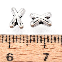 Сплавочные овальные бусины тибетского стиля &nbsp;TIBE-N013-09AS