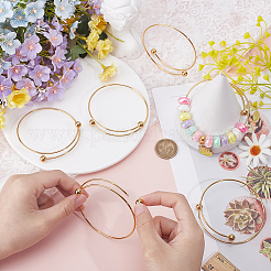 6шт регулируемый браслет-манжета из нержавеющей стали 304&nbsp;MAK-BBC0001-24C-G