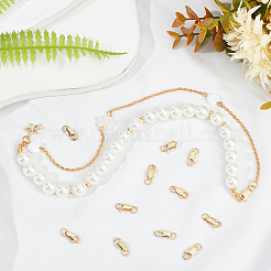 10 шт. латунные застежки-лобстеры&nbsp;KK-BBC0024-53