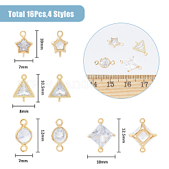 16 шт. 4 стиля&nbsp;KK-FH0007-30