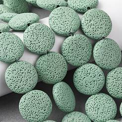 Бусы из натуральной лавы&nbsp;G-I034-13