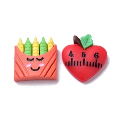 Непрозрачные кабошоны из смолы&nbsp;RESI-XCP0001-18