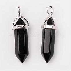 Пуля имитация нефрита стекла указал подвески&nbsp;G-F295-01E