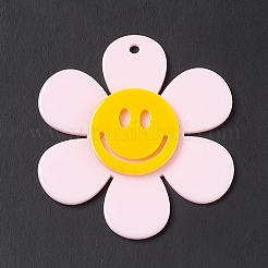 Непрозрачной акриловые большие подвески&nbsp;LS-OACR-P012-B03