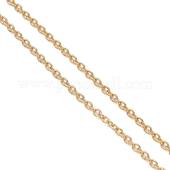 Изготовление ожерелья из цепочек из нержавеющей стали 304 толщиной 1.5 мм&nbsp;AJEW-JB01465-04