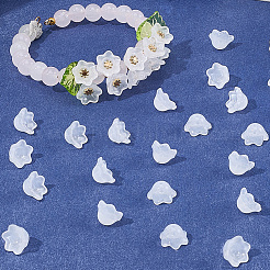 150 шт. прозрачные стеклянные колпачки&nbsp;GLAA-SC0002-76