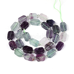 Природных красочные флюорита бисер нитей&nbsp;G-T138-26A-12