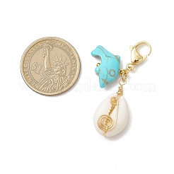 Подвески из натуральных ракушек&nbsp;HJEW-JM02923-01