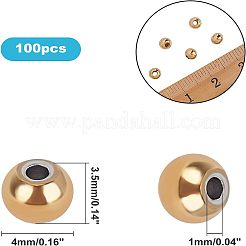 Распорные бусины из нержавеющей стали 304&nbsp;STAS-UN0007-18G