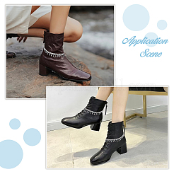 2 шт. сплава стразов звеньевая цепь ремень сапог&nbsp;HJEW-HS00056