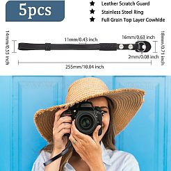 Кожаные ручки клетки камеры&nbsp;FIND-WH0038-11