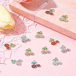 12шт 6 цвета подвески из сплава с покрытием стойки&nbsp;FIND-FS0003-11