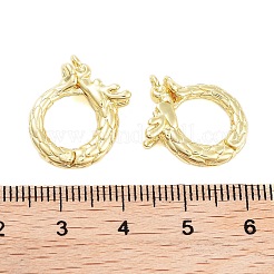 Покрытие стойки латунная застежка твистер&nbsp;KK-C056-10G