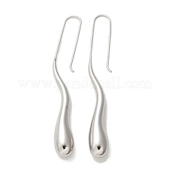 Серьги-подвески из нержавеющей стали 304&nbsp;EJEW-U048-01P