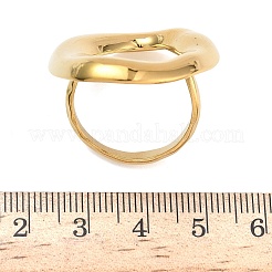 Регулируемые манжеты из нержавеющей стали 304 с открытыми кольцами для женщин&nbsp;RJEW-Z122-03G-03