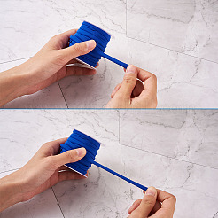 3 цветной плоский эластичный шнур из полиэстера&nbsp;EC-TA0001-04